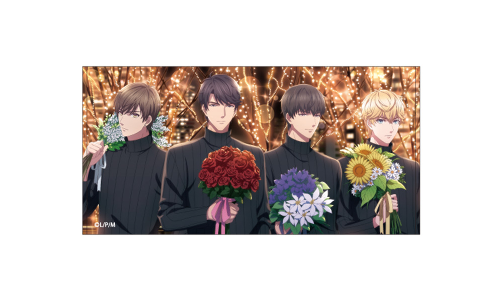 バスタオル（EDカード 花束）