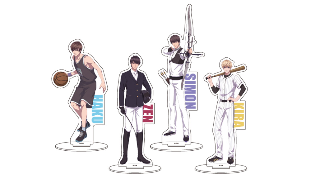 キャラアクリルフィギュア(スポーツ)