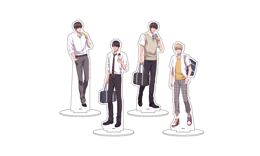 キャラアクリルフィギュア(高校生)